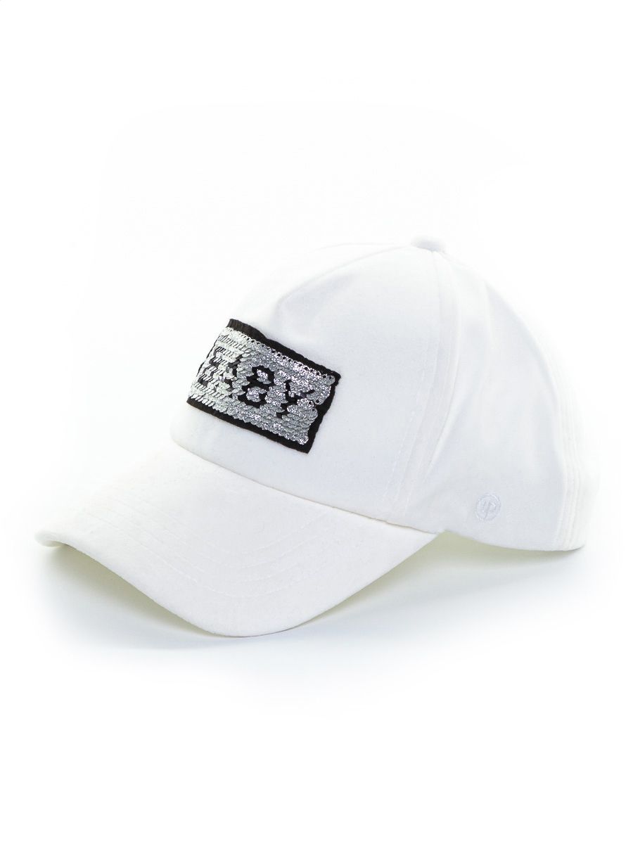 BABY бейсболка велюр молочный р-р 53-54