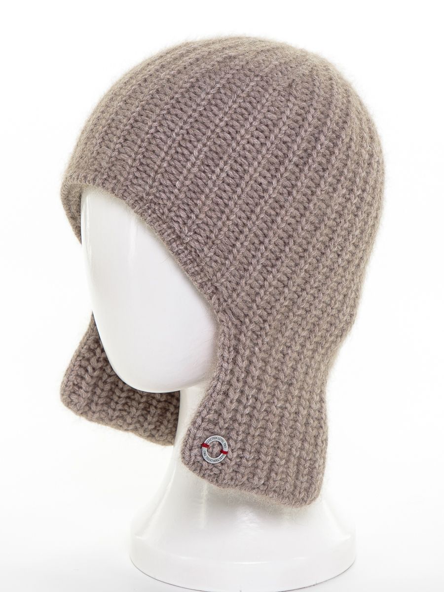 Агава ушанка енот бежевый темный