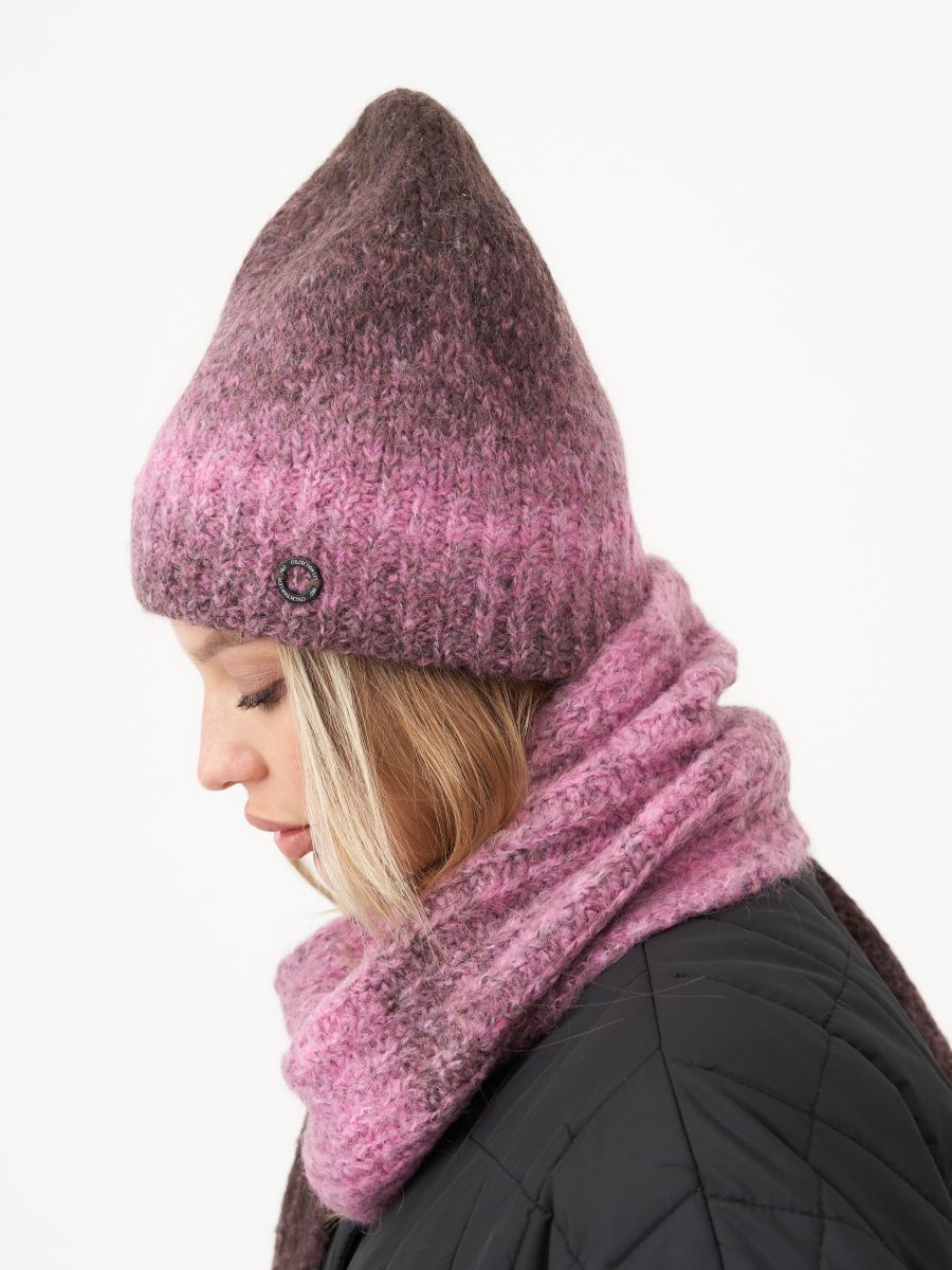 Лантана шапка альпака розово-коричневый