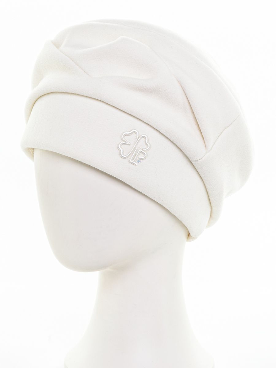 Клевер LP берет кашемир на тр.п. белый