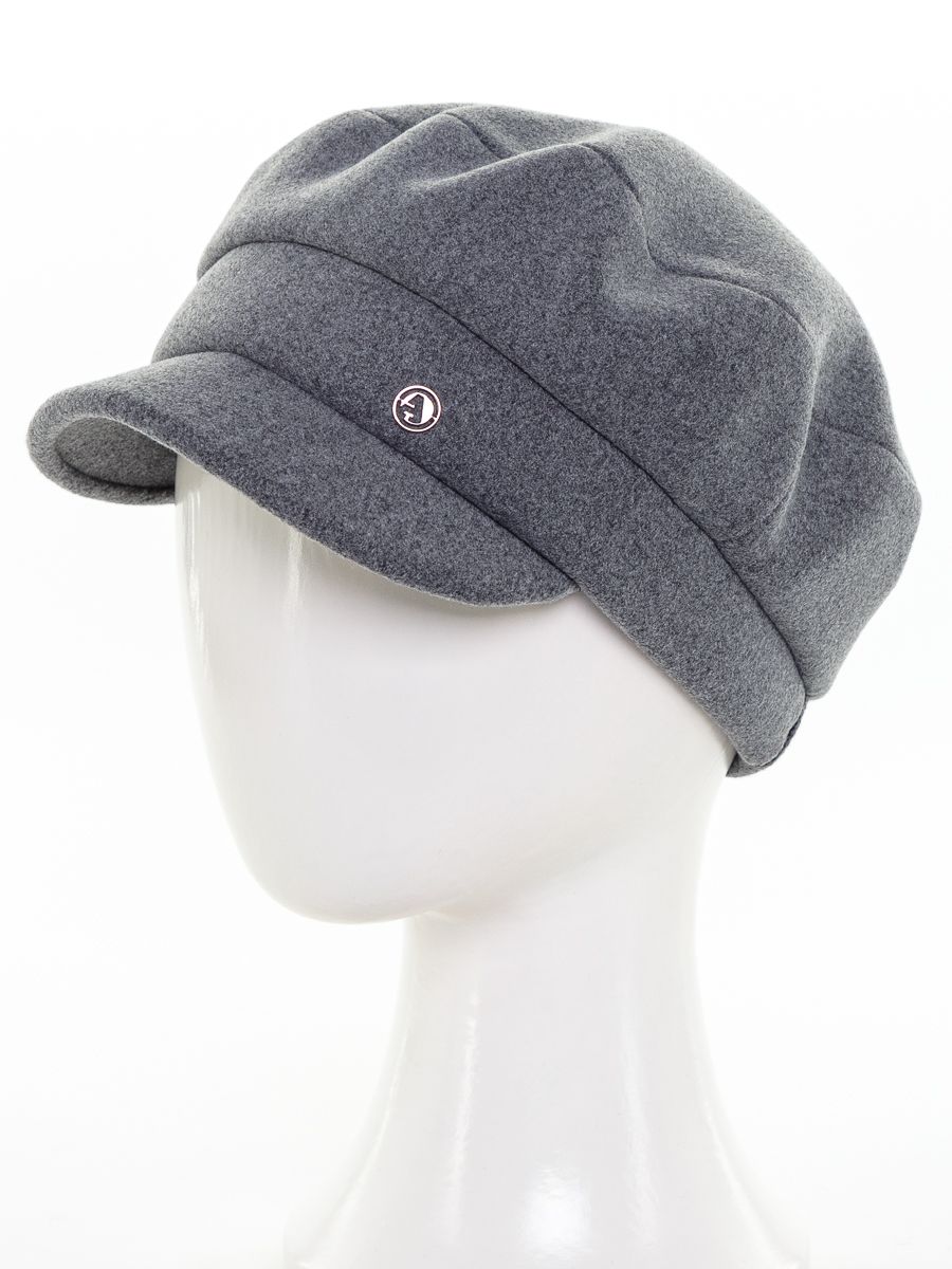 Адели кепка кашемир на тр.п. серый