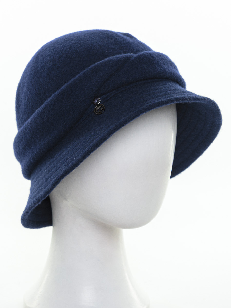Марика (marica) шляпка на фл.п. синий темный 050161