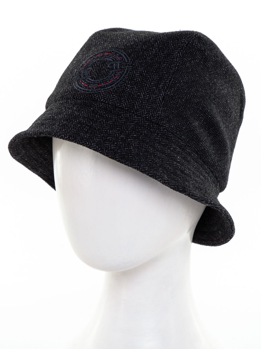 Тори печать вышивка панама твид елка на тр.п. антрацит