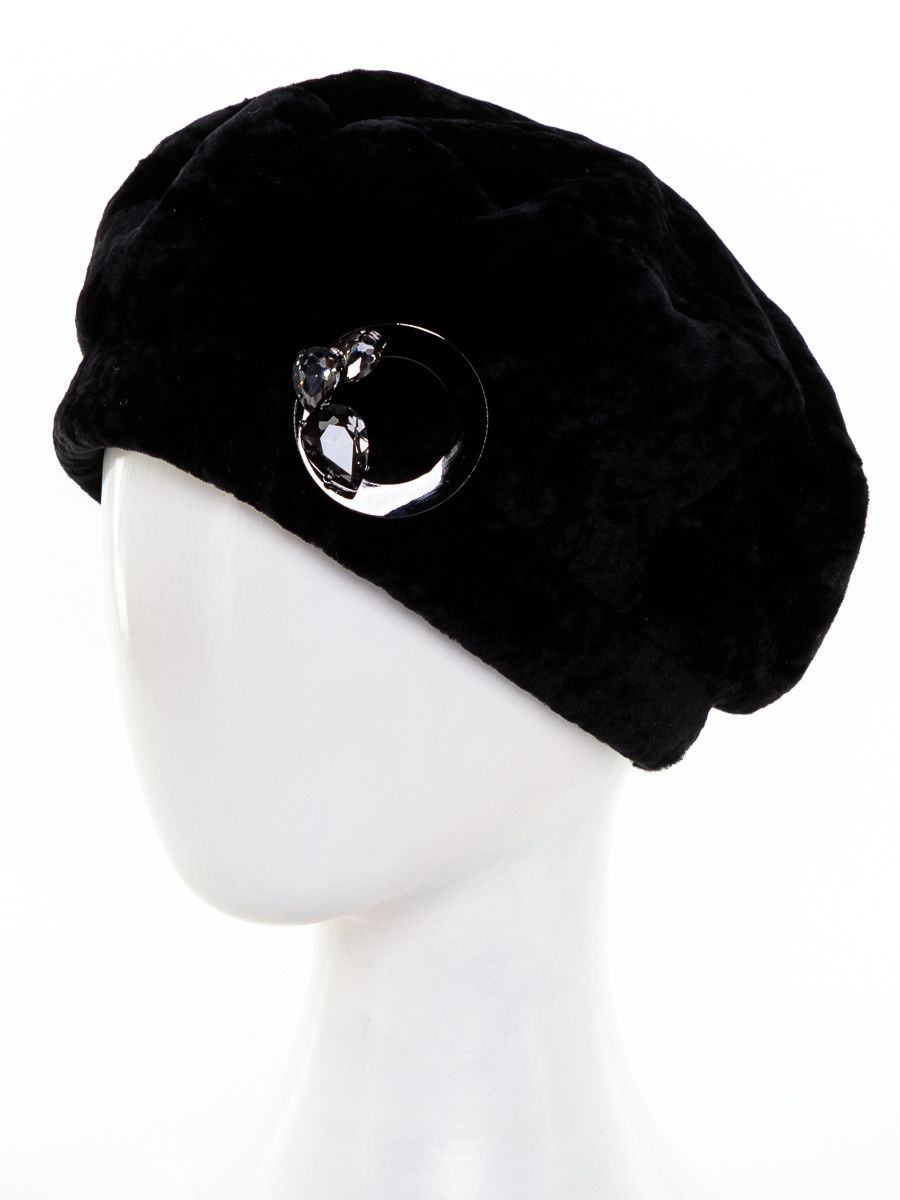 Диана 2 берет астраган на фл.п. черный