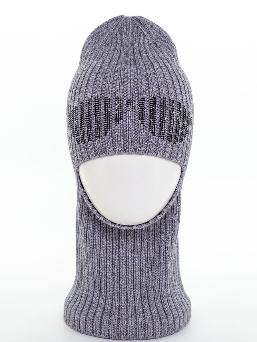 Очки kids VIP балаклава ГР вязка сине-серый р-р 53-55