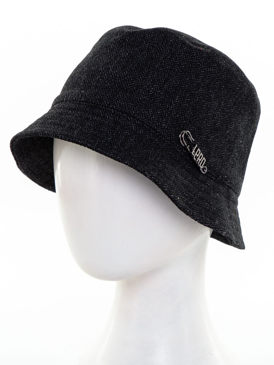 Лика LPRO булавка мини панама твид елка на тр.п. антрацит