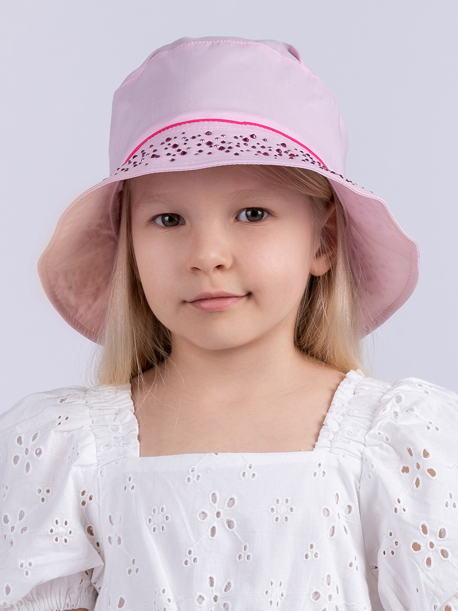 Алина панама хлопок розовый р-р 52-53