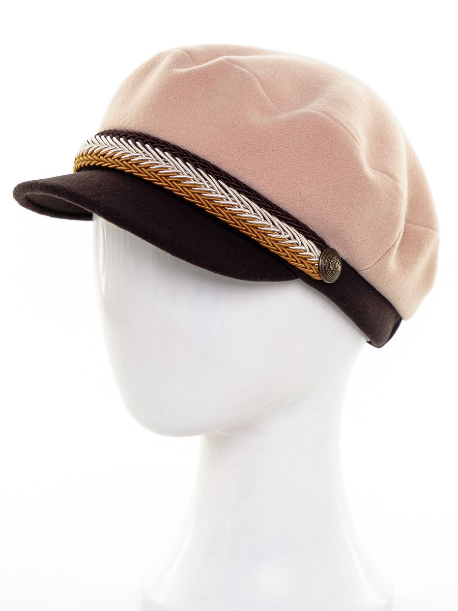 Жаклин тесьма кепка кашемир на тр.п. бежевый