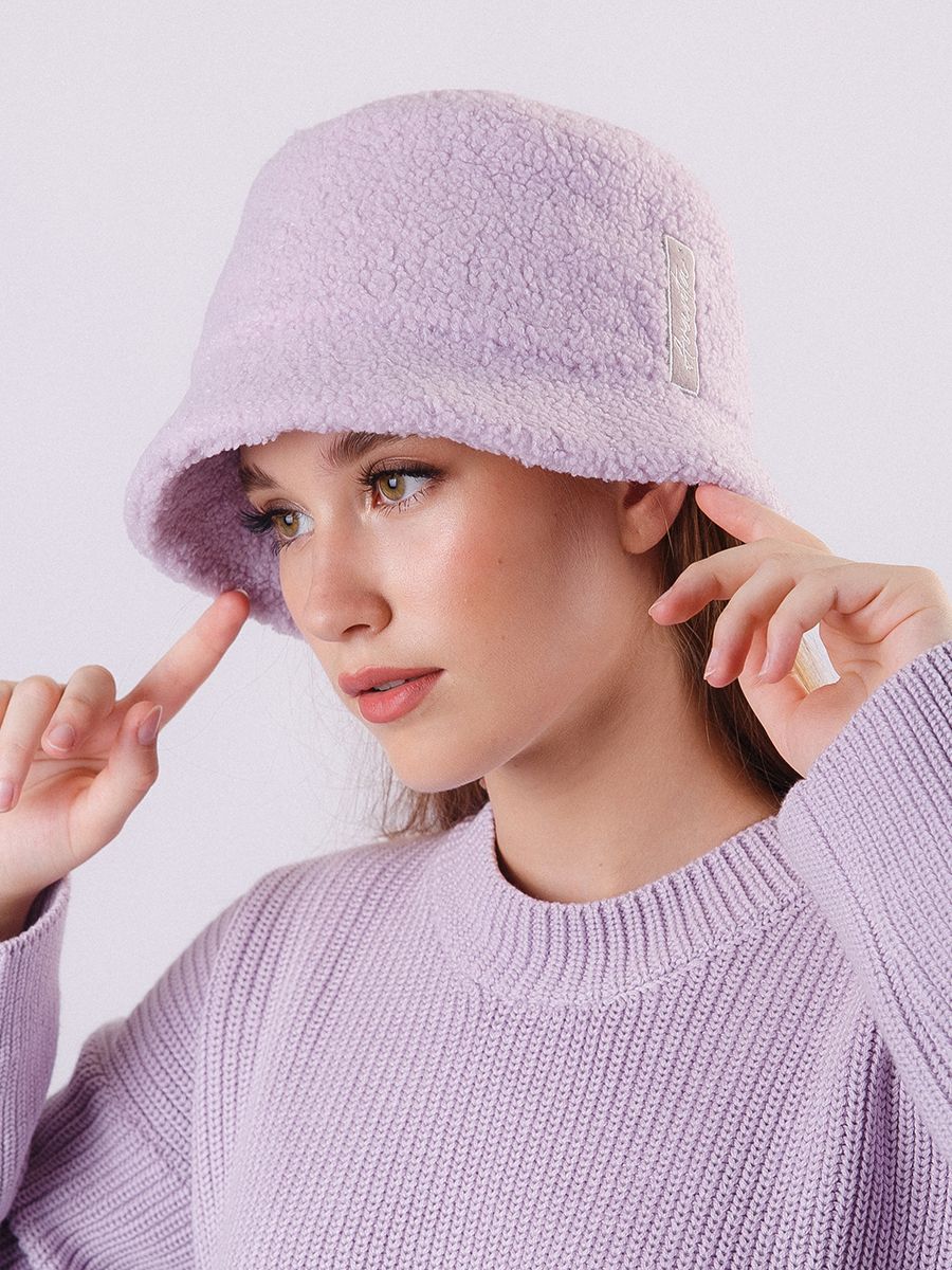 Патриция Аванта бирка панама трикотаж барашек лавандовый р-р 58-59