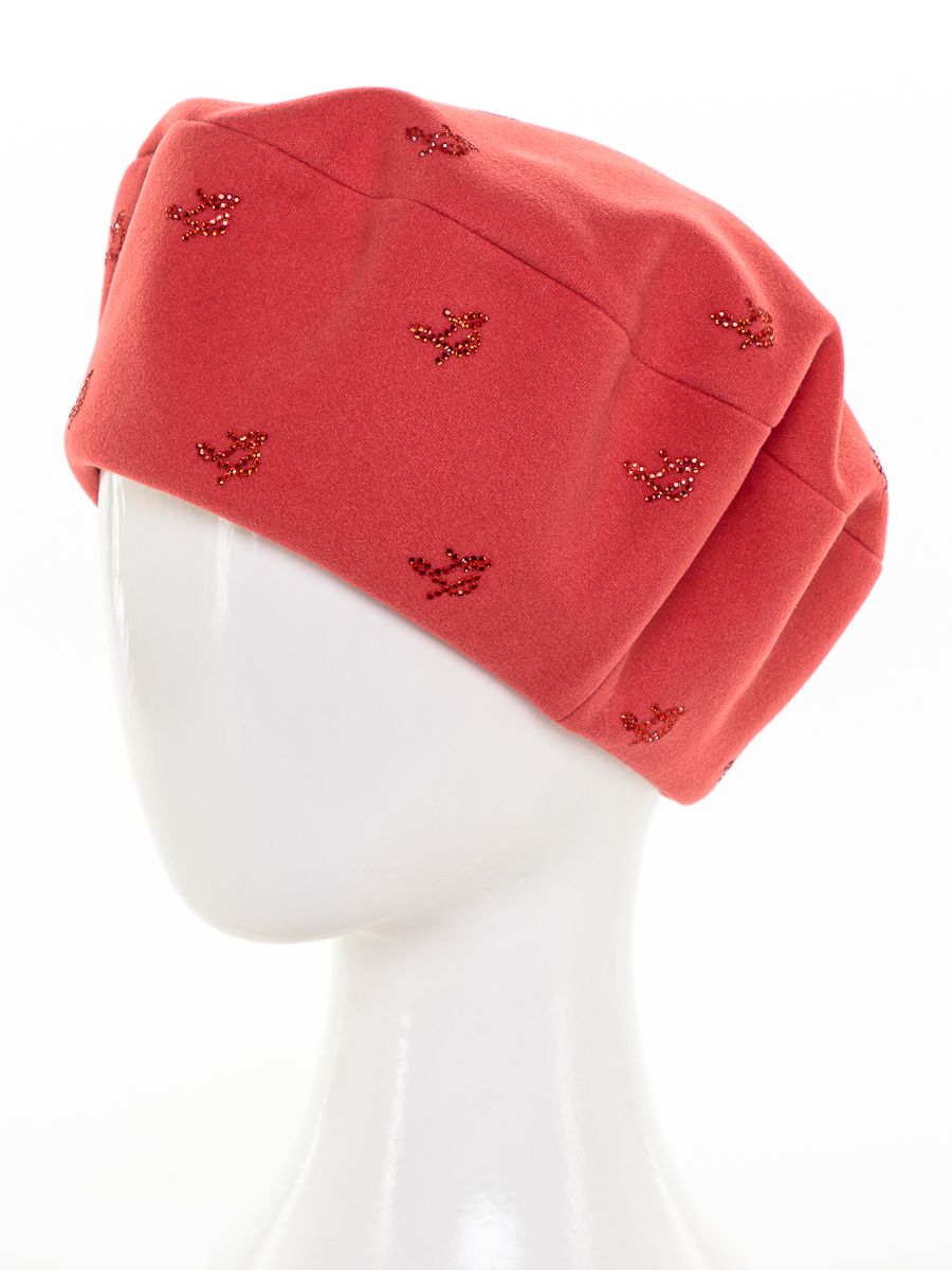 Фиеста LP мини берет кашемир на фл.п. коралловый