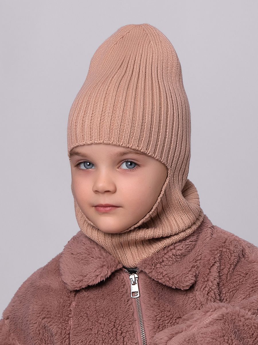 Гулливер kids VIP балаклава ГР вязка кремовый р-р 53-55