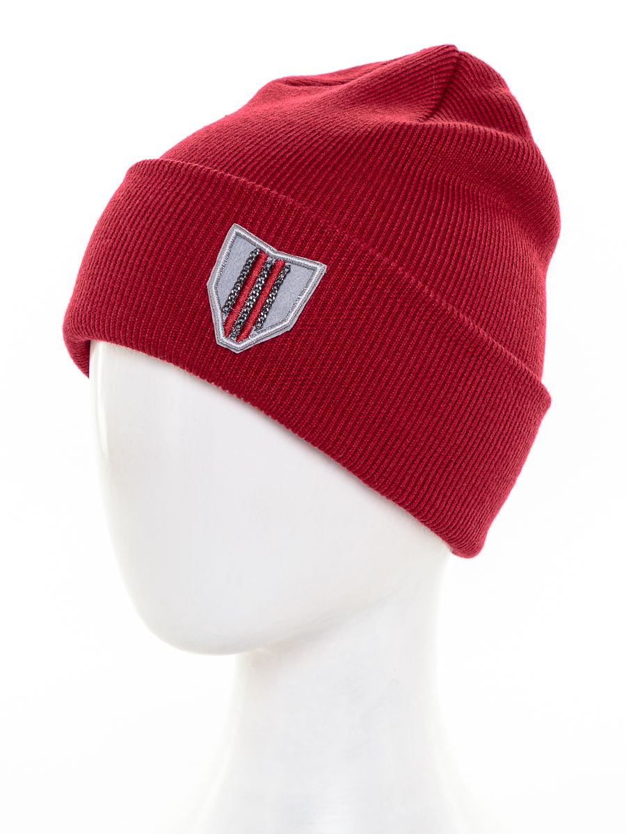 АРТ шеврон шапка СШ вязка красный