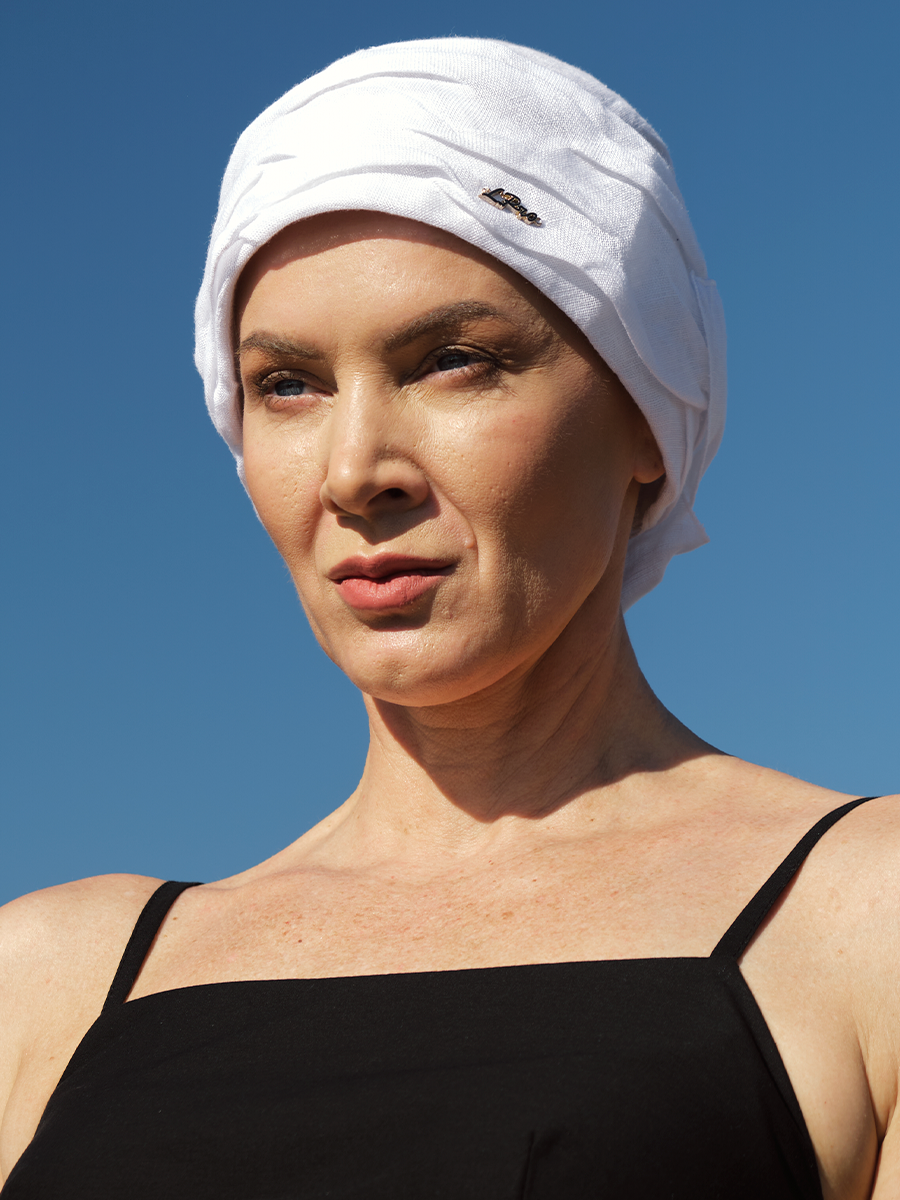 Ассоль LP бандана лен белый