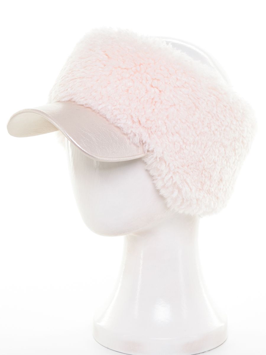 Кристи LevelPro макси шеврон повязка с козырьком Экомех альпака топл.молоко+Экокожа