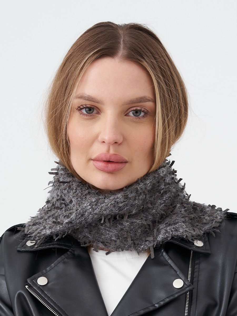 Одри снуд HAPPY серый темный