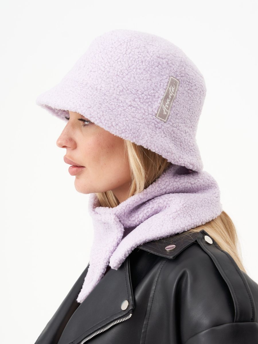 Николь Аванта Бирка панама трикотаж барашек лавандовый р-р 56-57