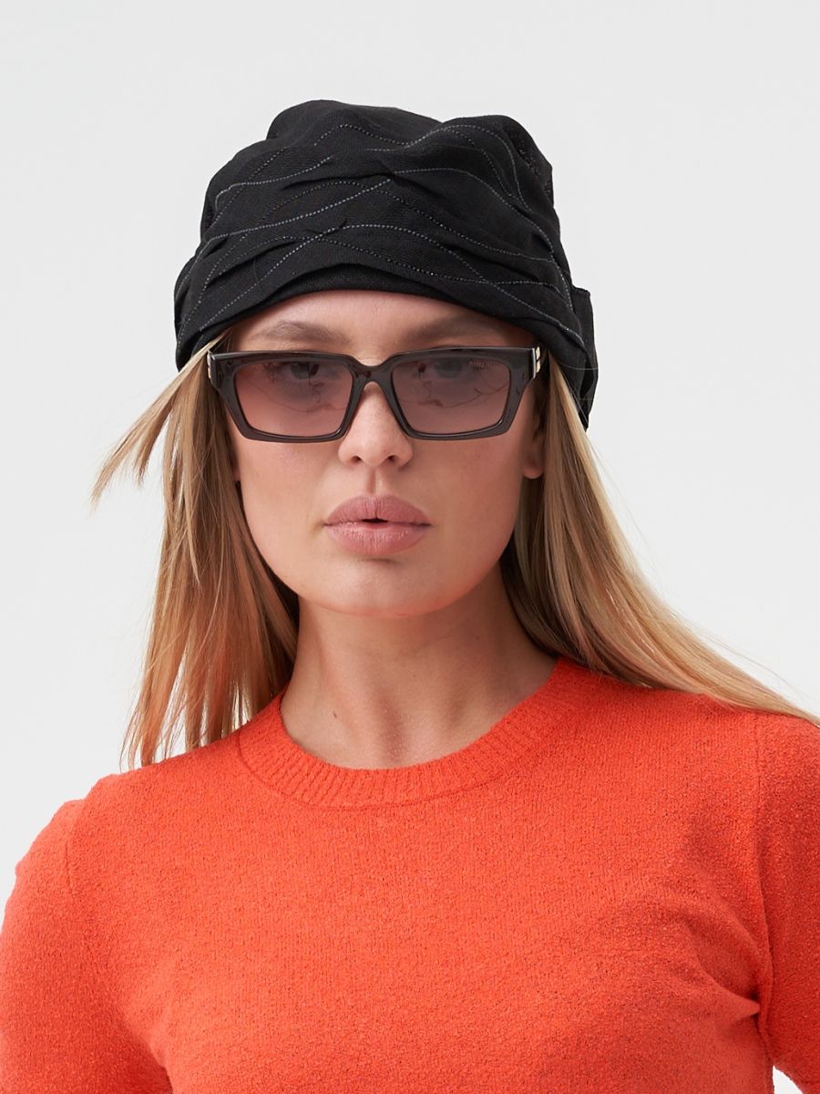 Ассоль бандана лен черный