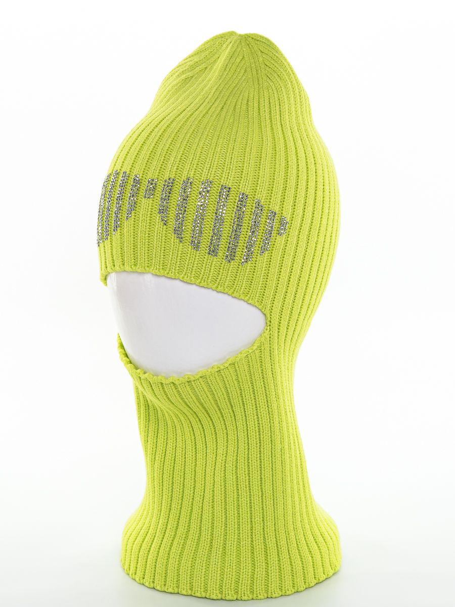Очки kids VIP балаклава ГР вязка лаймовый р-р 53-55