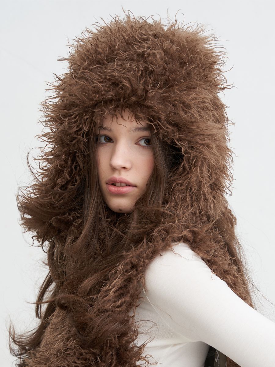 Ирма эскимоска Экомех козлик на фл.п. кофейный