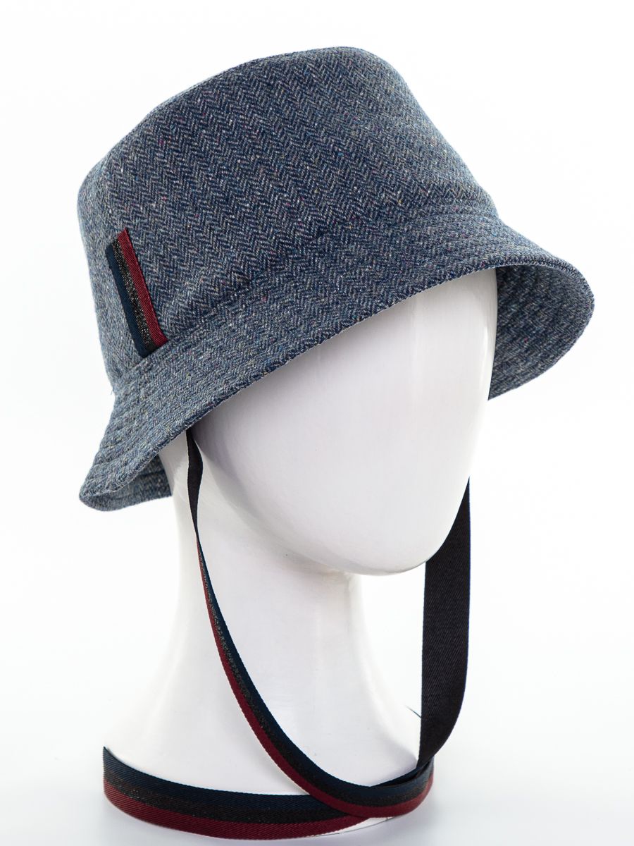 Лика тесьма панама твид елка на тр.п. джинсовый