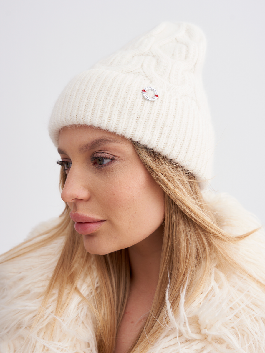 Личи шапка енот на фл.п. молочный