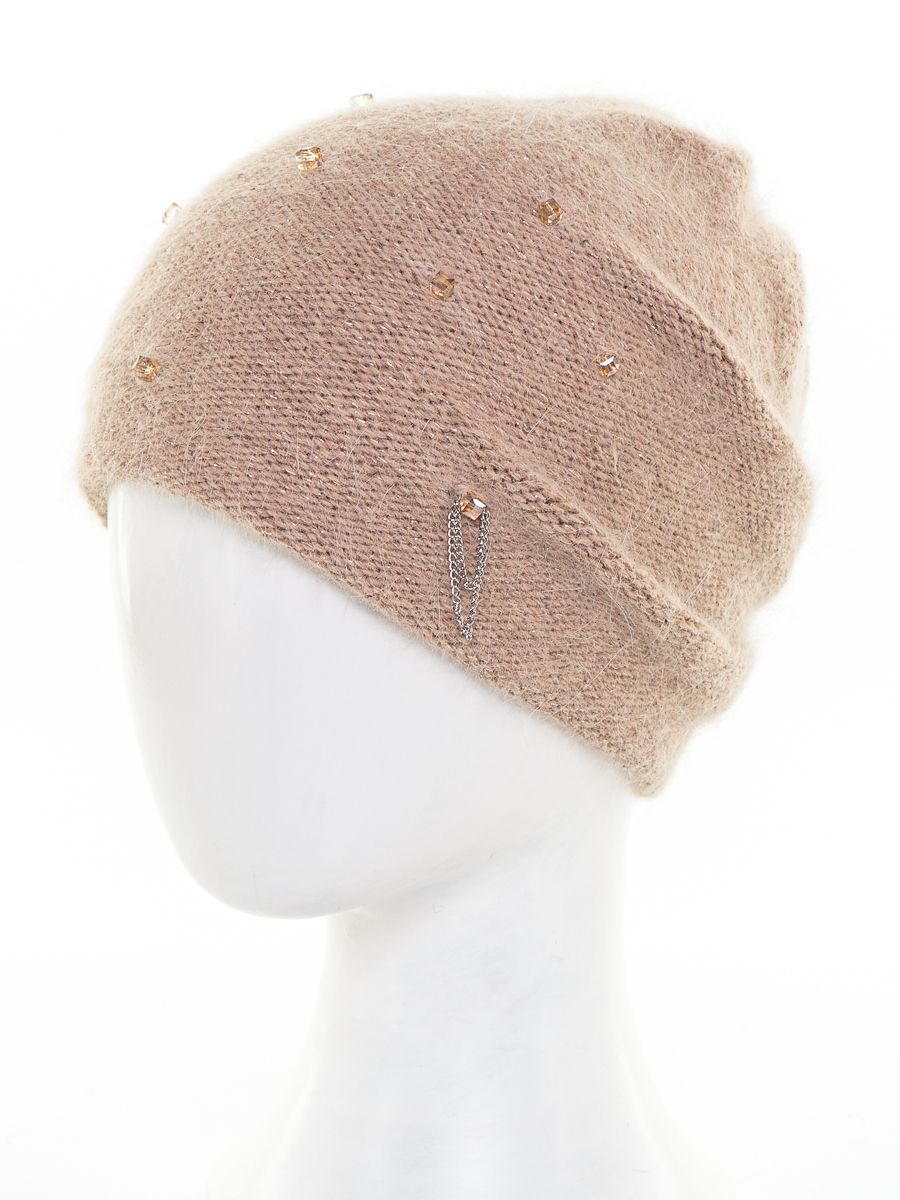 Россыпь камни шапка ВЛ вязка карамельный