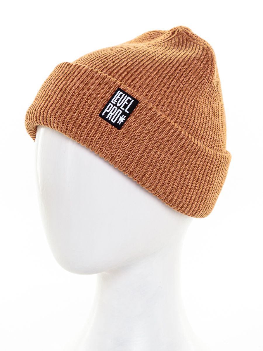 LP Диез шапка КМ вязка горчичный