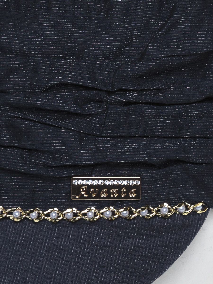 KELLY кепка лен синий