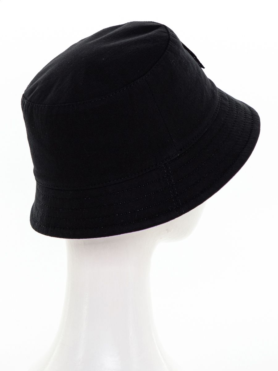 Джесс NOT FOR панама cotton черный + лен лавандовый (отделка лавандовый) р-р 52-53