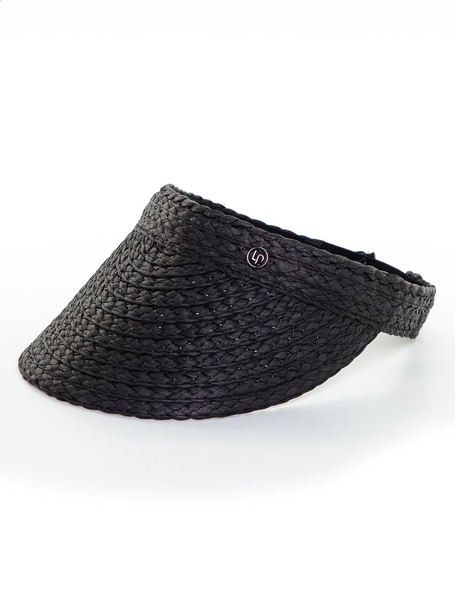 Мили козырек солома черный