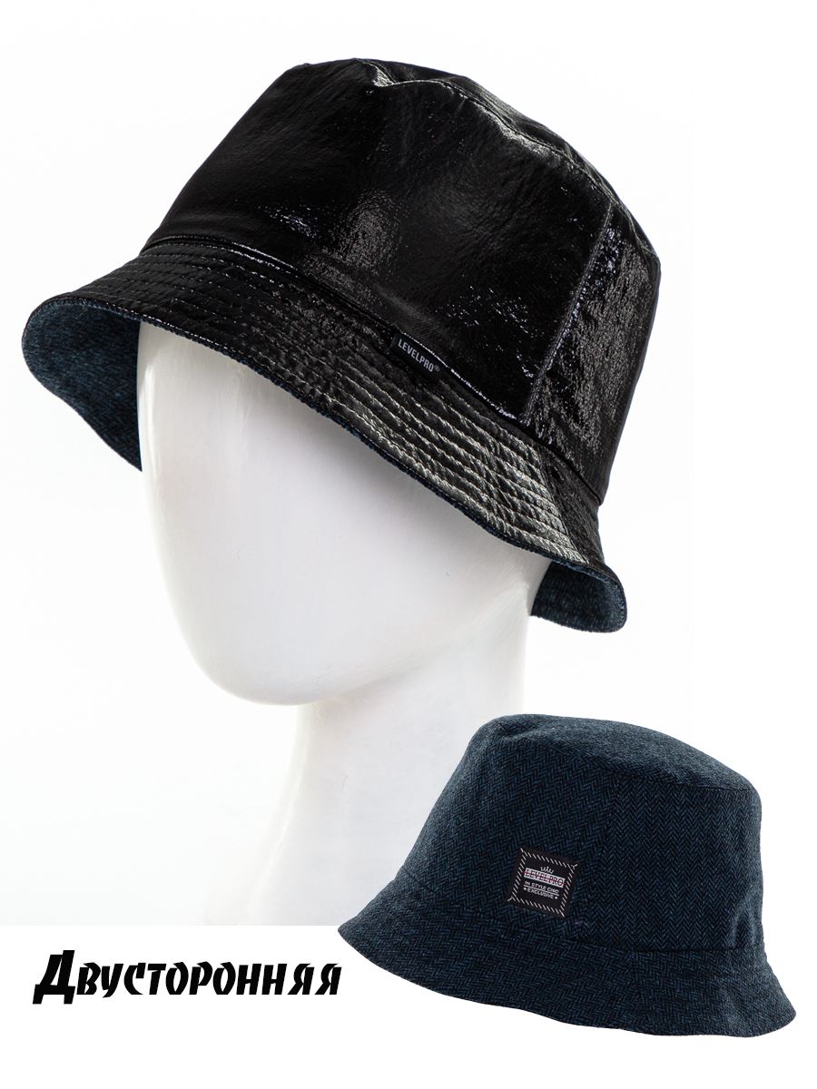 Лика бирка LevelPro двусторонняя панама плащевка металлик черный + твид елка арабская ночь