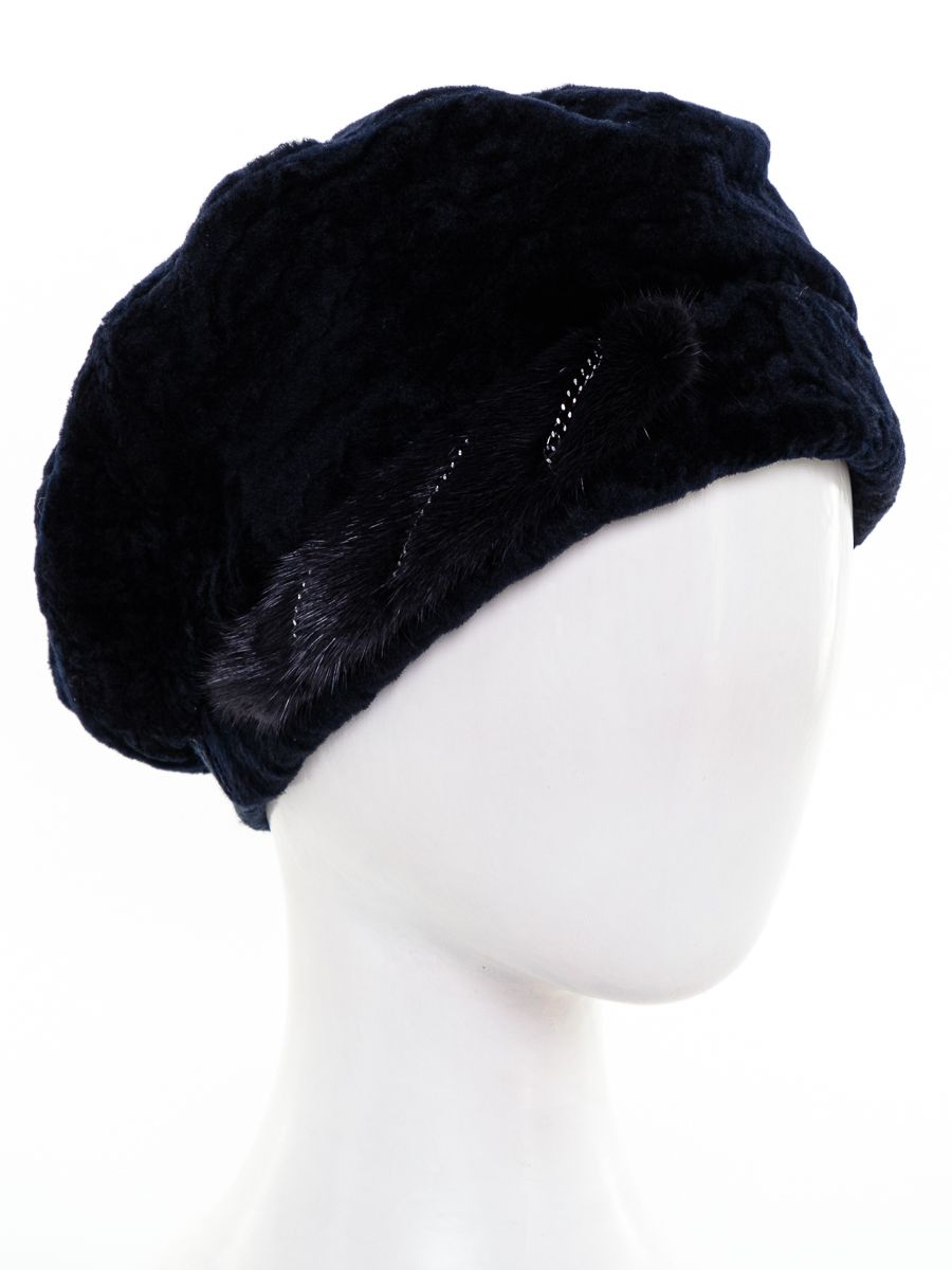 Илона 2 норка берет астраган на фл.п. арабская ночь