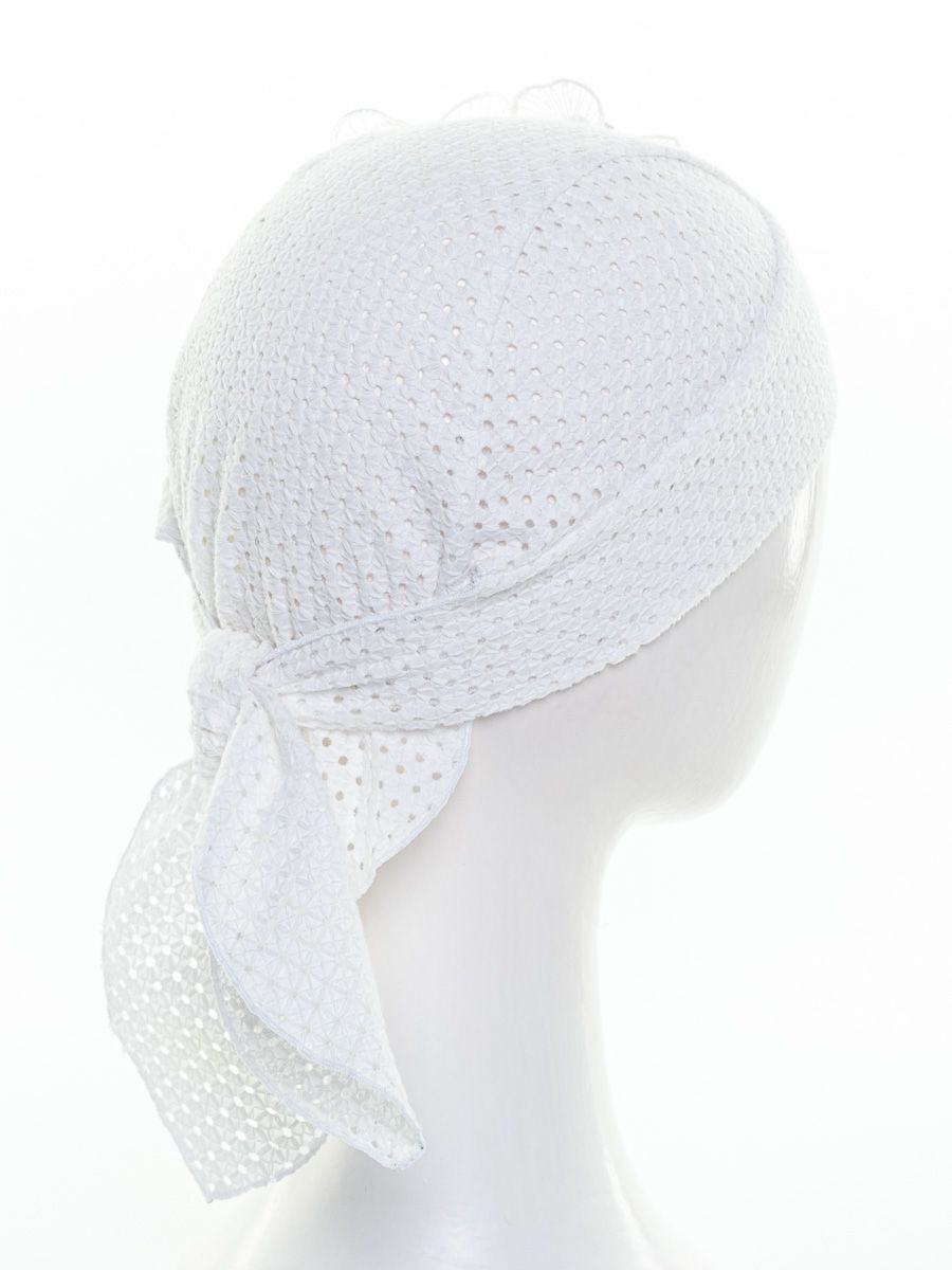 Женя мирабелла бандана лен шитье белый р-р 46-47