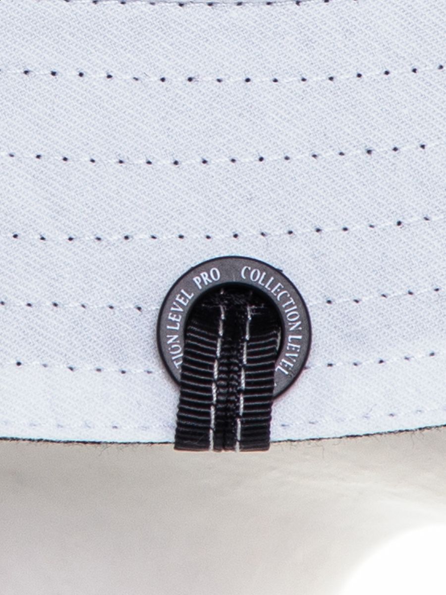 Джесс NOT FOR двусторонняя панама cotton черный + белый (отделка серебро) р-р 52-53