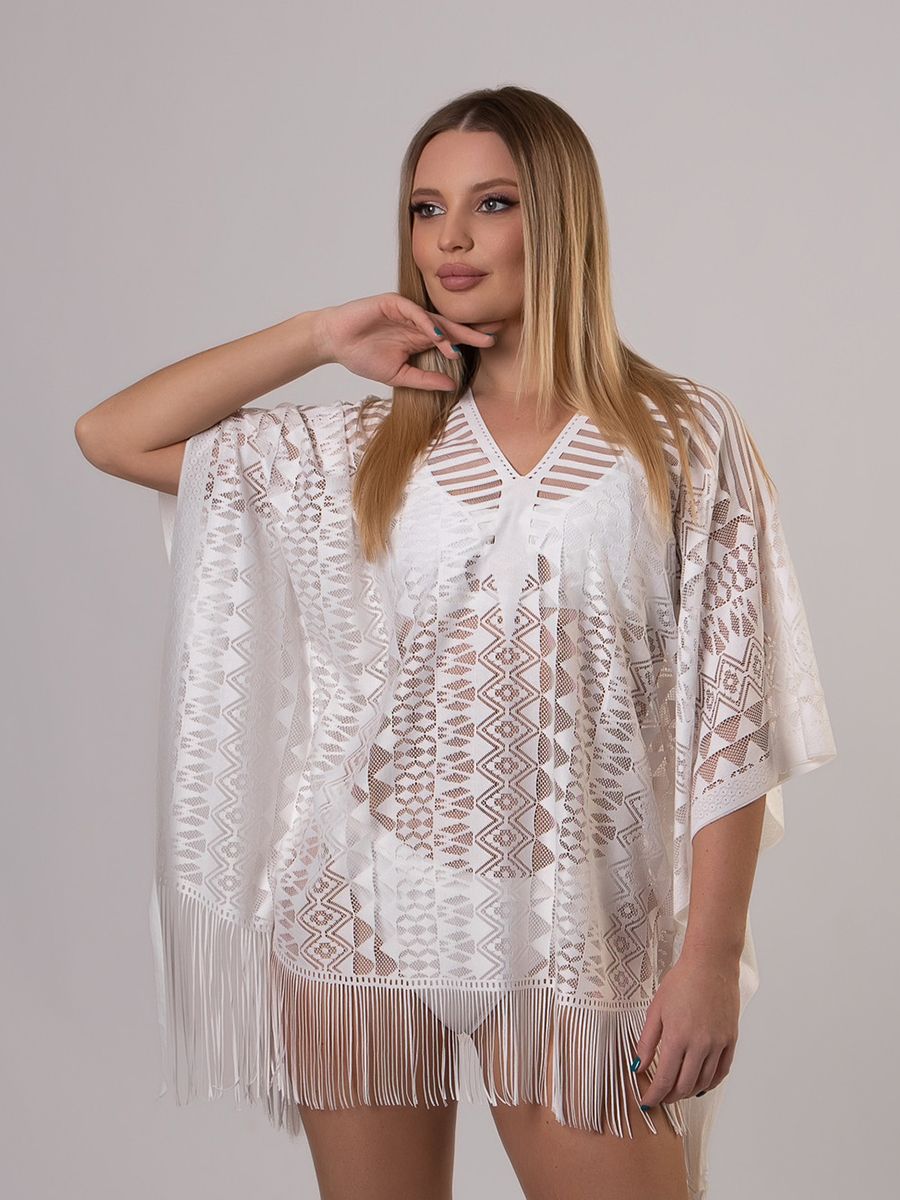 Богема туника белый р-р М
