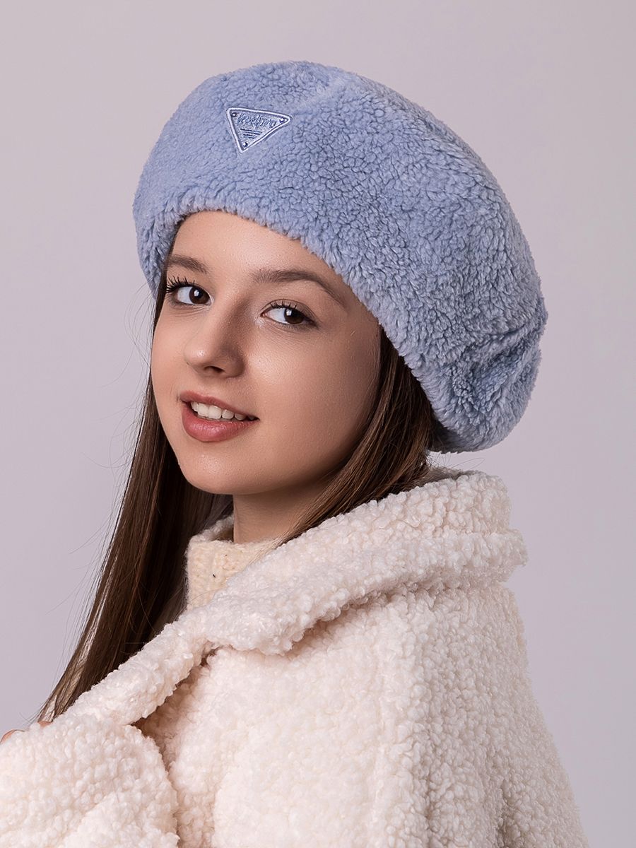 Ирэн LevelPro шеврон берет экомех тедди на фл.п. голубой