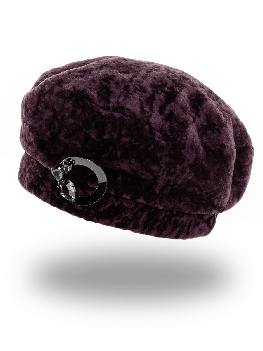 Диана 2 берет астраган на фл.п. бургундия