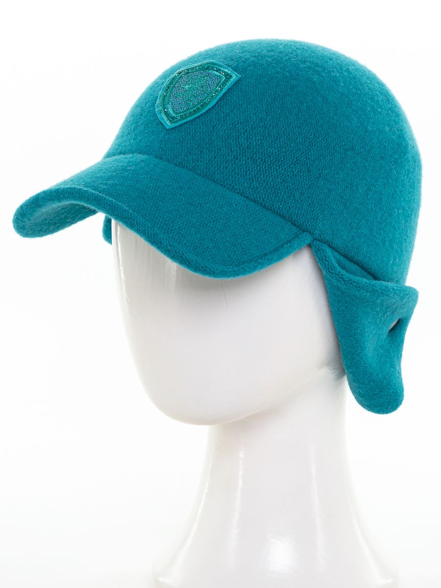 Норина (norina) кепка-ушанка на фл.п. бирюзовый 050733